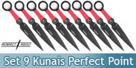 Set 9 Kunais Perfect Point PP-060-9