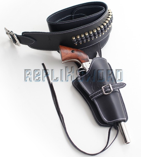 Accessoires Cowboy pistolet de cow-boy avec holster et ceinture