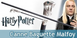 Harry Potter Réplique Canne/baguette Lucius Malefo 115cm