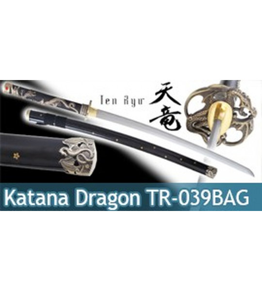 Katana Lame Maru Black Dragon TR-039BAG Ten Ryu