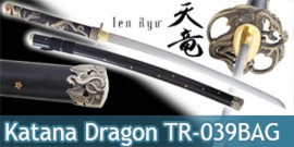 Katana Lame Maru Black Dragon TR-039BAG Ten Ryu