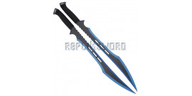 Double Ninjato Survivor Epee Blue Edition Sabre