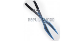 Double Ninjato Survivor Epee Blue Edition Sabre