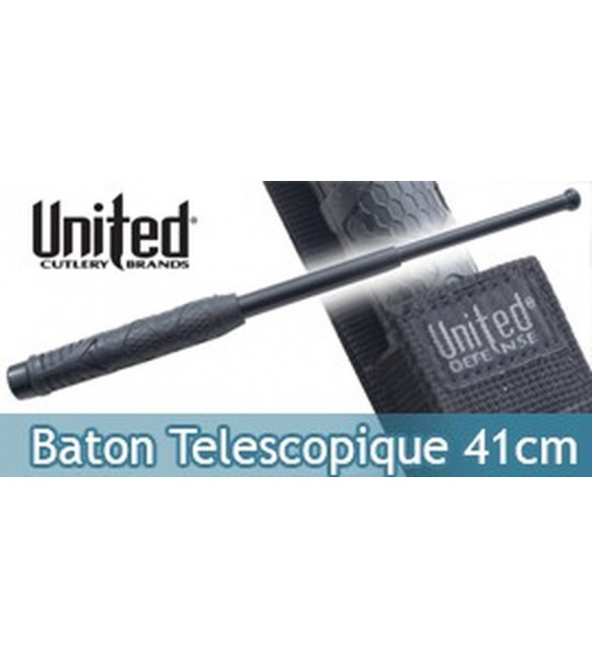 Baton Telescopique Night Watchman 65cm Matraque Defense UC2573 United  Cutlery Matraque Telescopique