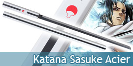 Lot de deux katanas de Sasuke