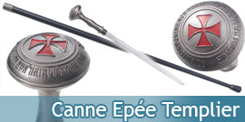 Canne Epee Templier Canne...