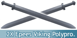 Pack 2 Epees Viking Epee...