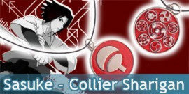 Naruto Collier Shuriken, Pendentif de Naruto - Repliksword